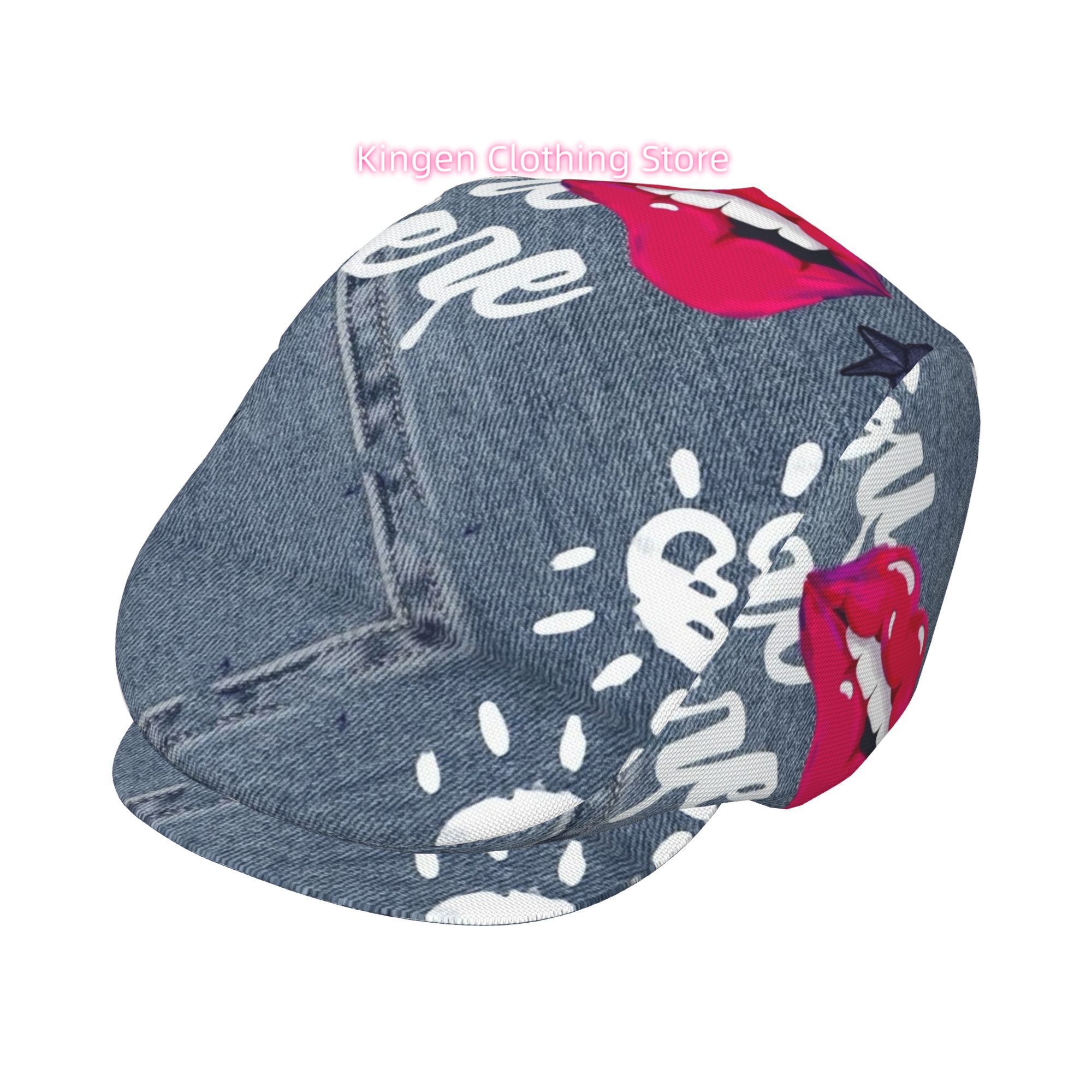 Newsboy Cap Ivy - 1 unidad de boina con estampado