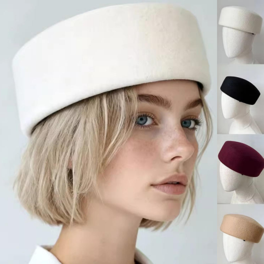Beret French Wool - Boina de Fieltro de Lana Pura