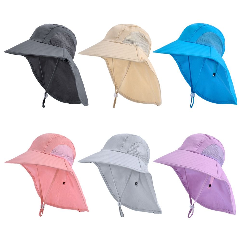 Sun Hat Wide Brim - Sombrero de Playa para Niños y