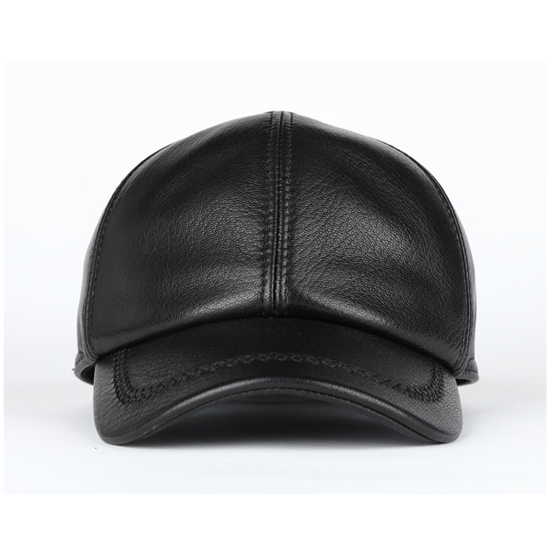 Sombrero de cuero genuino para - Baseball Cap Structured reseña y precio