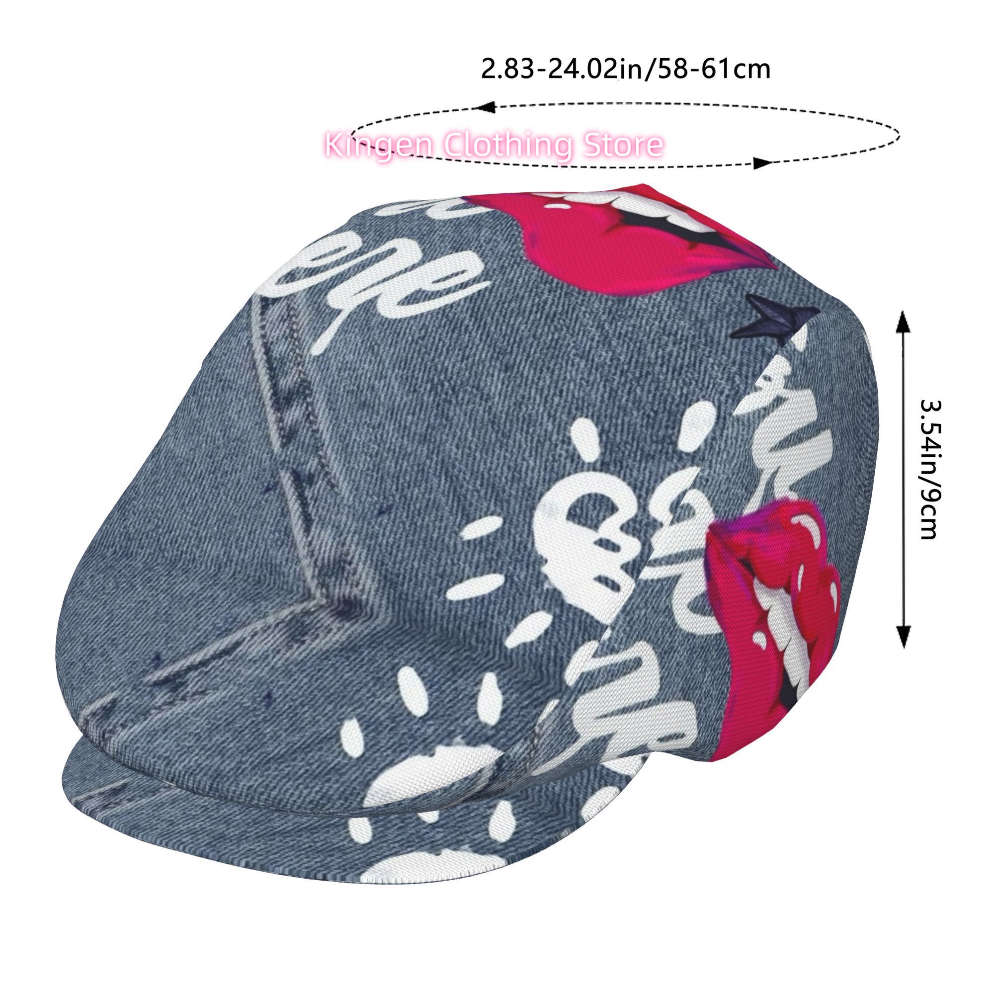 1 unidad de boina con estampad - Newsboy Cap Ivy reseña y precio