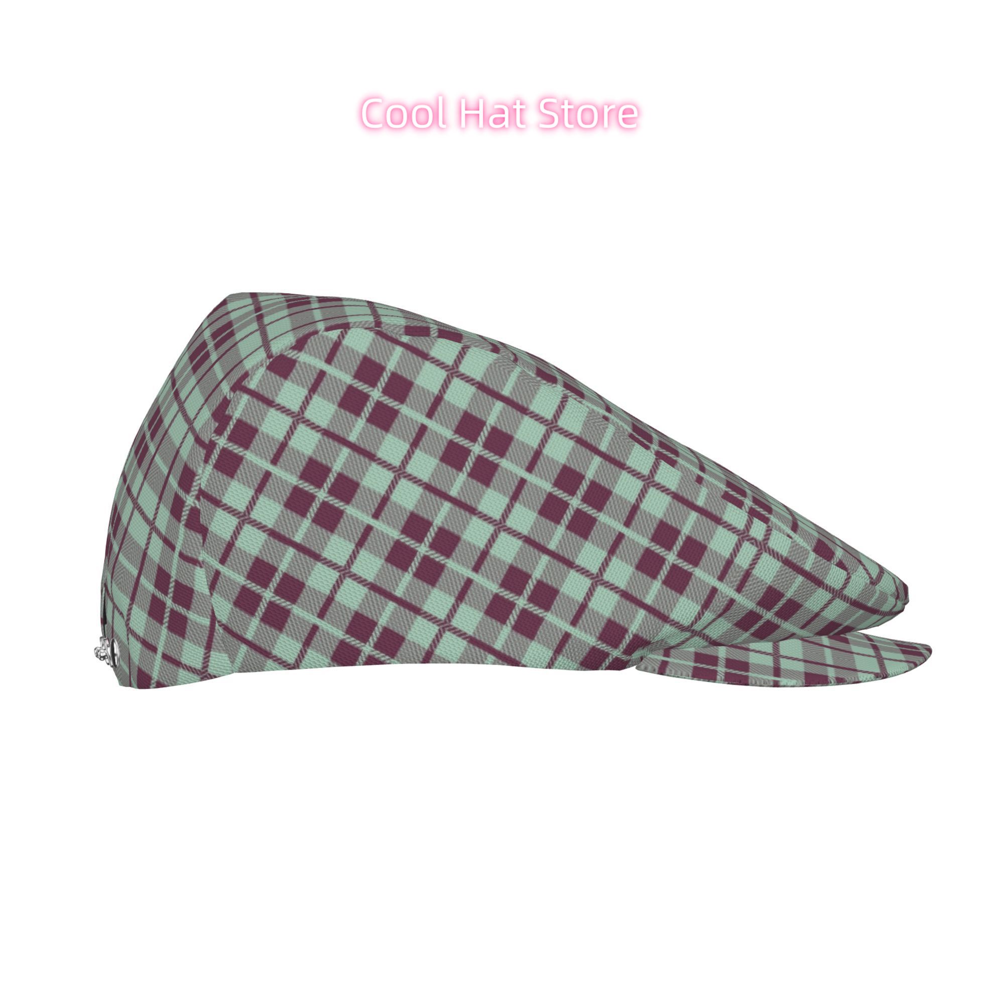 Gorra de copa plana a cuadros  - Newsboy Cap Ivy reseña y precio