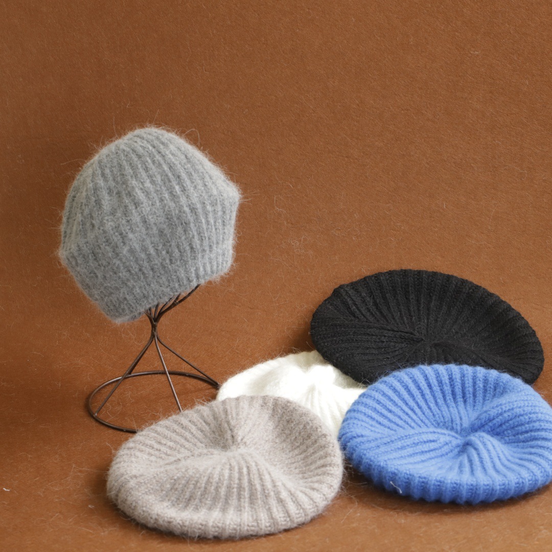 Gorro de Punto de Mohair para  - Beret French Wool reseña y precio