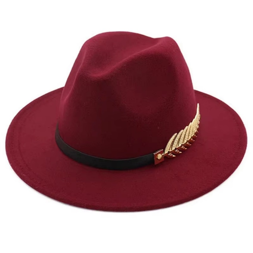 1 Uds nueva moda Unisex hombre - Fedora Hat Wool reseña y precio